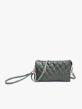 Riley Puffer Crossbody Bag | Olive