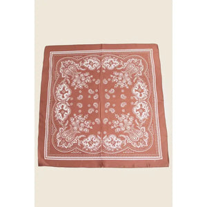 Silky Wild Rag Scarf | Dusty Rose