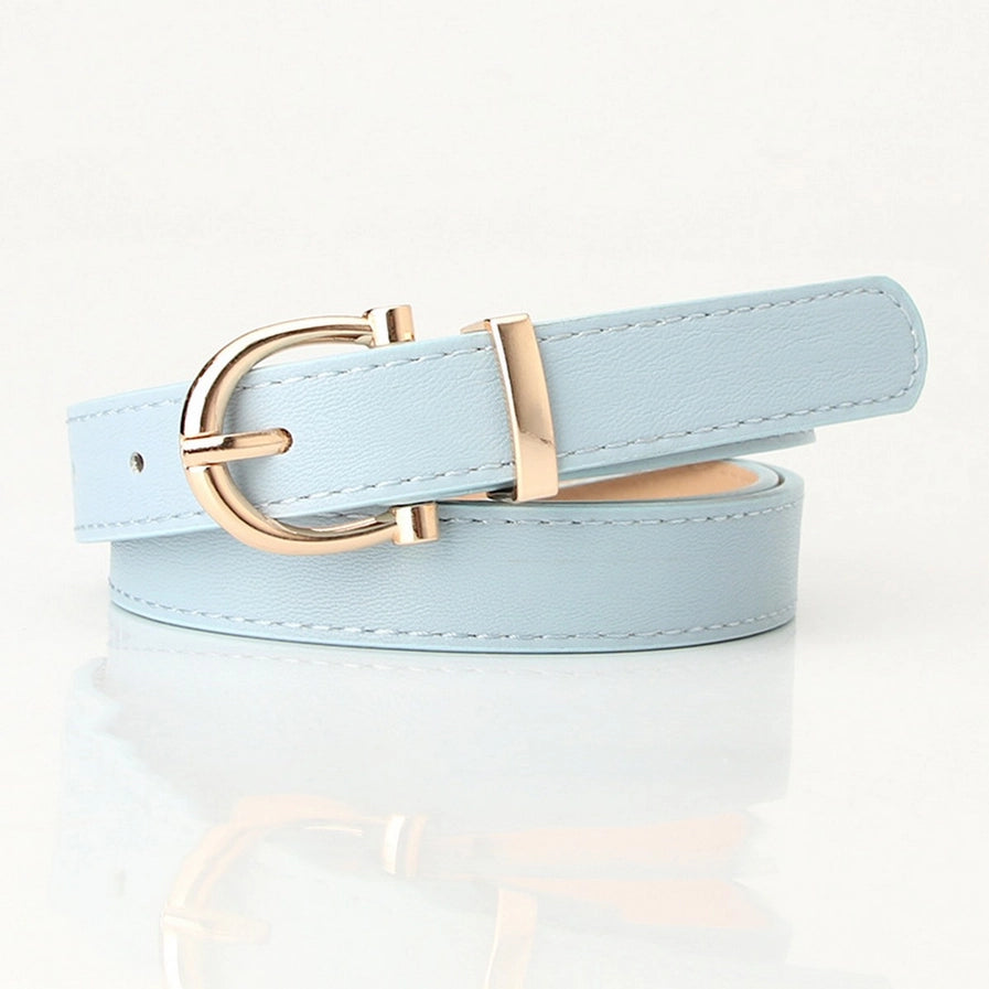 Faux Leather Classic Belt | Various