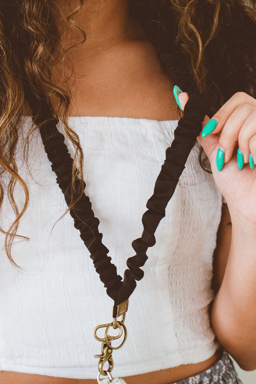 Flex & Go Lanyard | Black Luxe