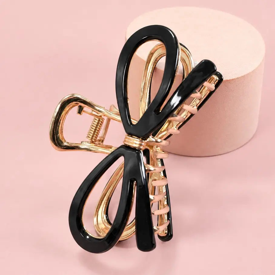Ribbon Bow Hair Claw | Various
