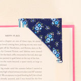 Corner Keeper Fabric Bookmark | Endless Daydream Navy