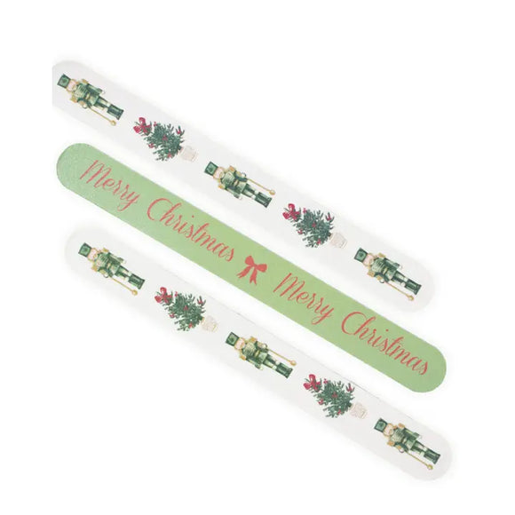 Watercolor Nutcracker Nail Files | Set of 3