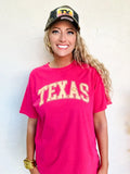 Texas Territory Tee | Peony Pink