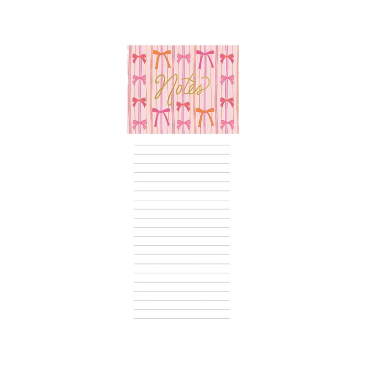 Magnetic Notepad | Bows