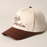 Hello Darlin' Trucker Cap | Brown