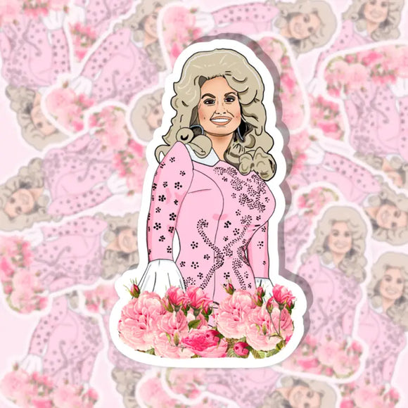 Dolly Illustration Sticker