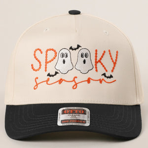 Spooky Ghosts Trucker Cap | Black
