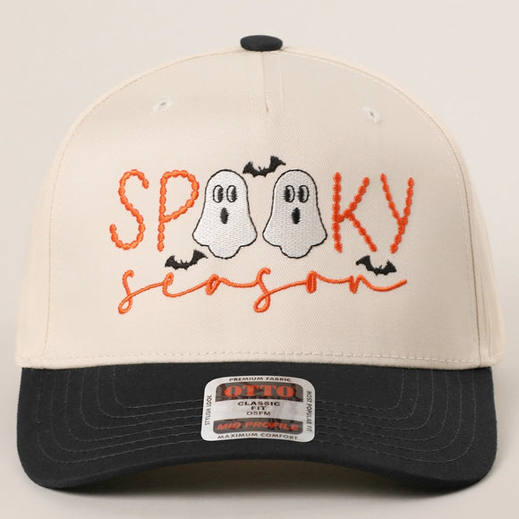 Spooky Ghosts Trucker Cap | Black