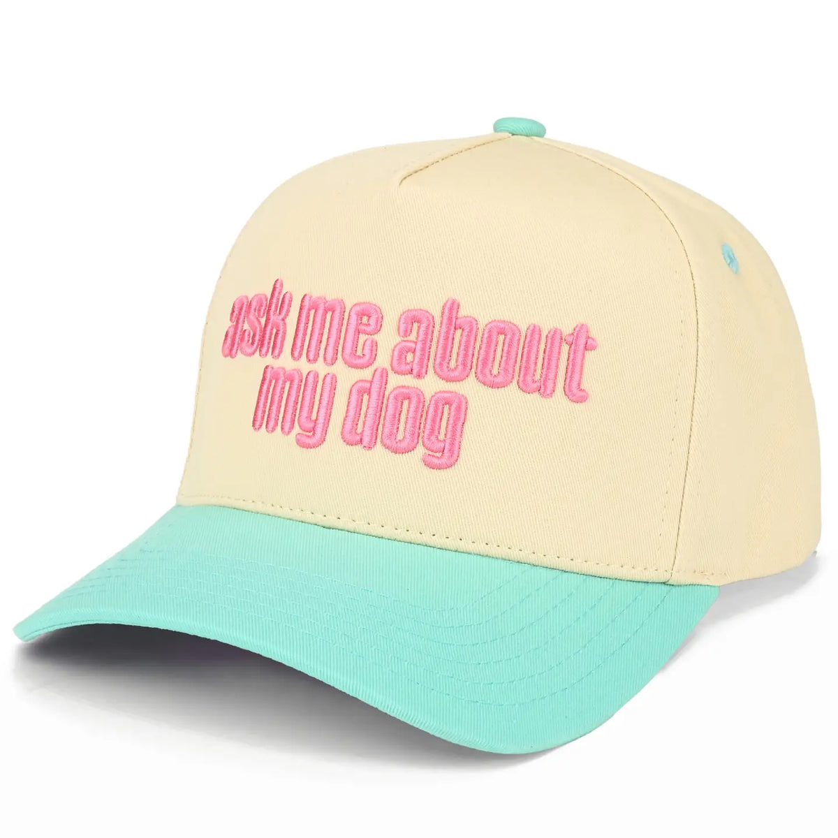 Ask Me About My Dog Trucker Cap | Mint