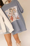 Western Patch Tee | Blue