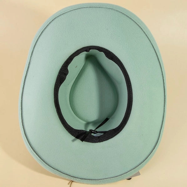 Distressed Western Cowboy Hat | Mint