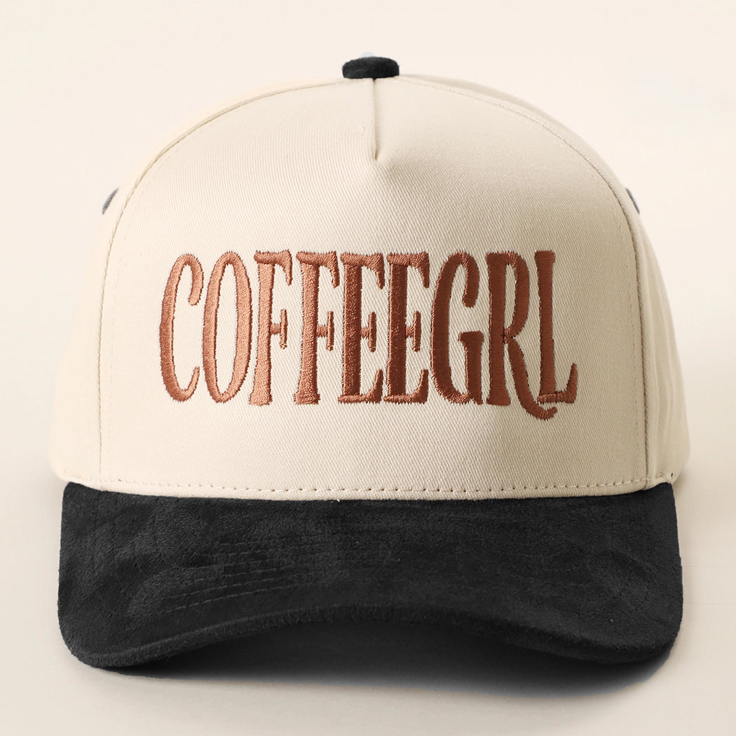 Coffee Grl Trucker Cap | Black