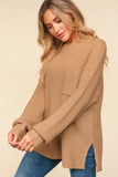 Legging Approved Long Knit Top | Taupe