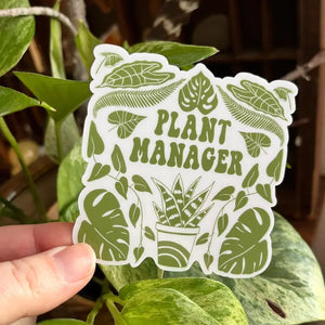 Plant Manager | Sticker