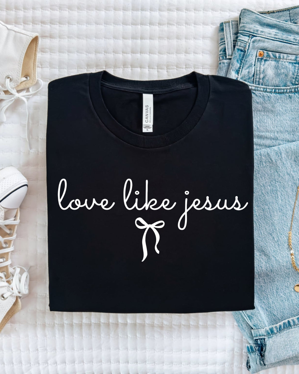 Love Like Jesus Tee | Black