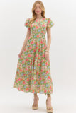 Floral Tiered Dress | Marigold