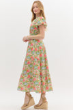 Floral Tiered Dress | Marigold
