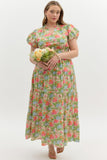 Floral Tiered Dress | Marigold