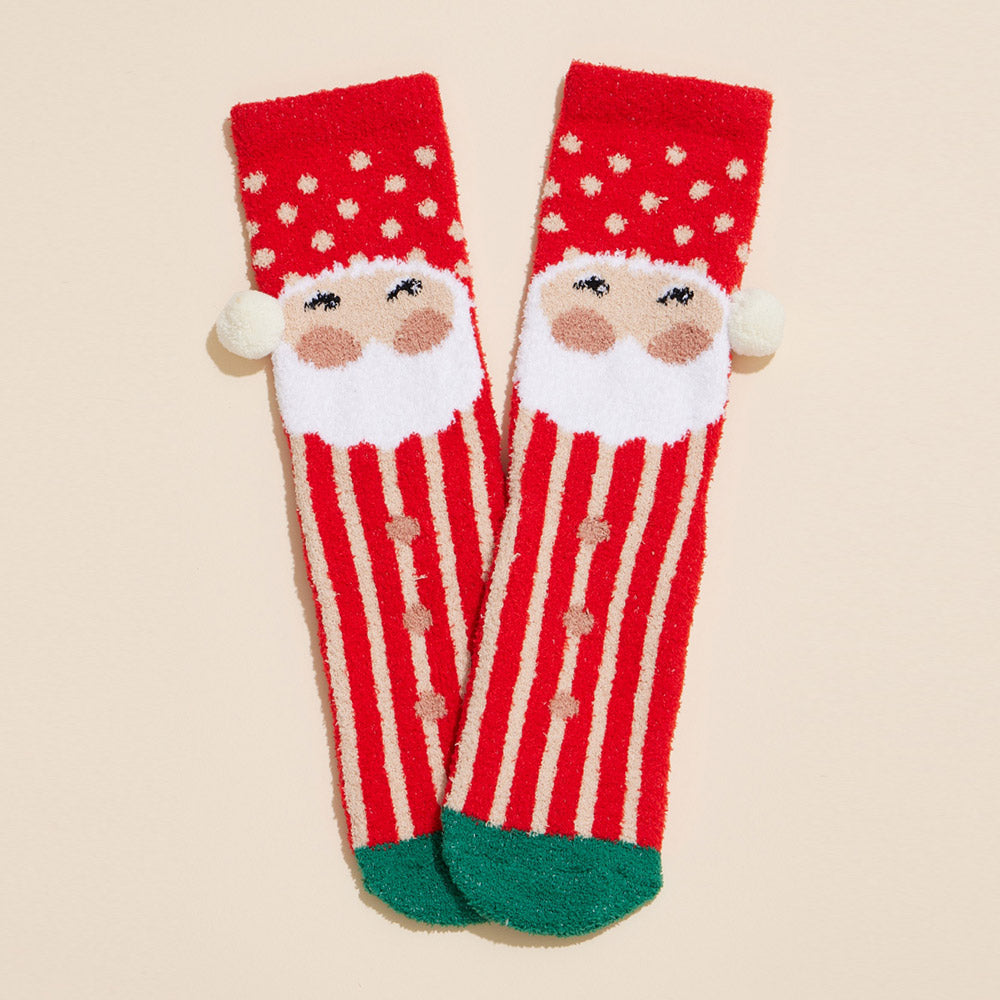 Santa Reindeer | Christmas Socks 4pk Bundle Set