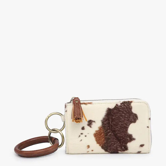 Liv Bangle Wristlet/Wallet | Cowhide