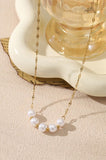 Classic Pearl Chain | Gold Necklace