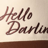 Hello Darlin' Trucker Cap | Brown