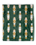 Alpine Nutcracker | Luxurious Soft Christmas Throw Blanket