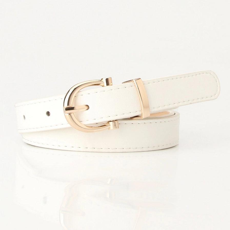 Faux Leather Classic Belt | Various