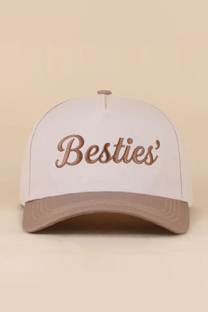 Besties Trucker Cap | Beige