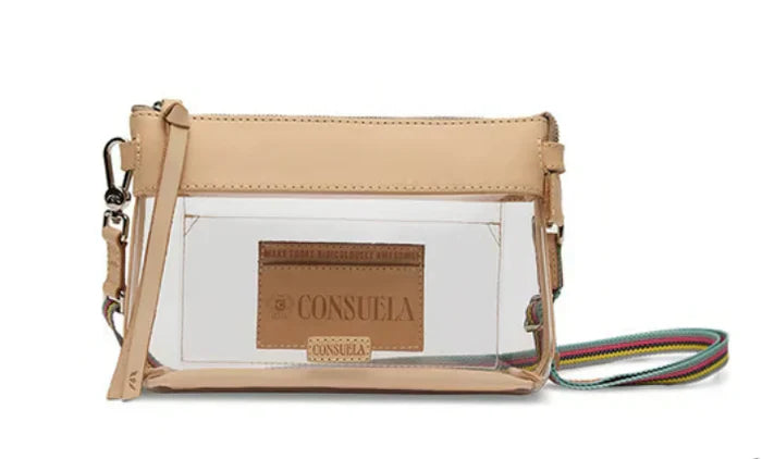 Consuela | Midtown Crossbody | Clear Diego