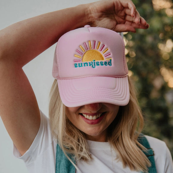 Sunkissed Foam Trucker Cap | Pink