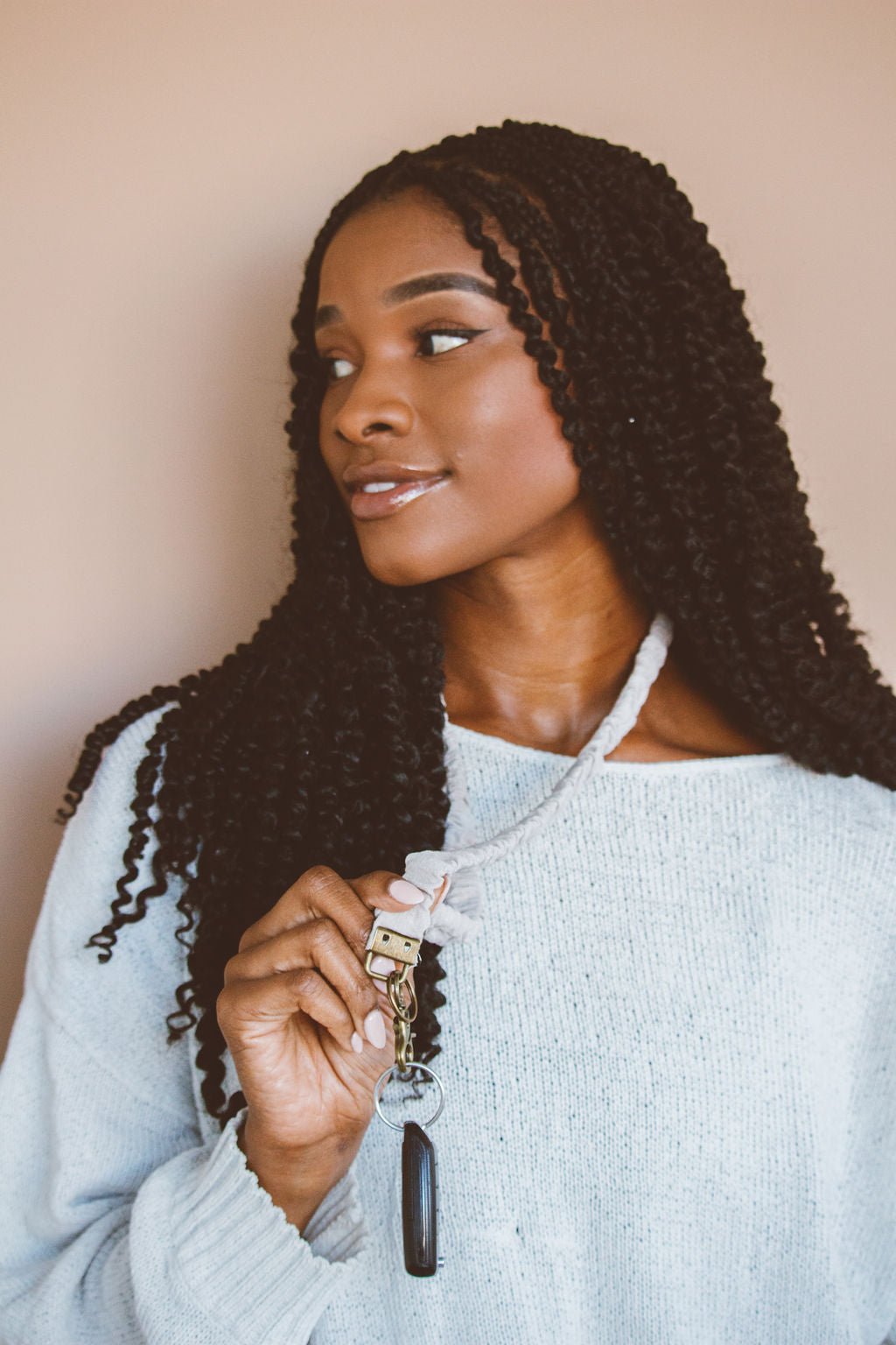 Flex & Go Lanyard | Linen