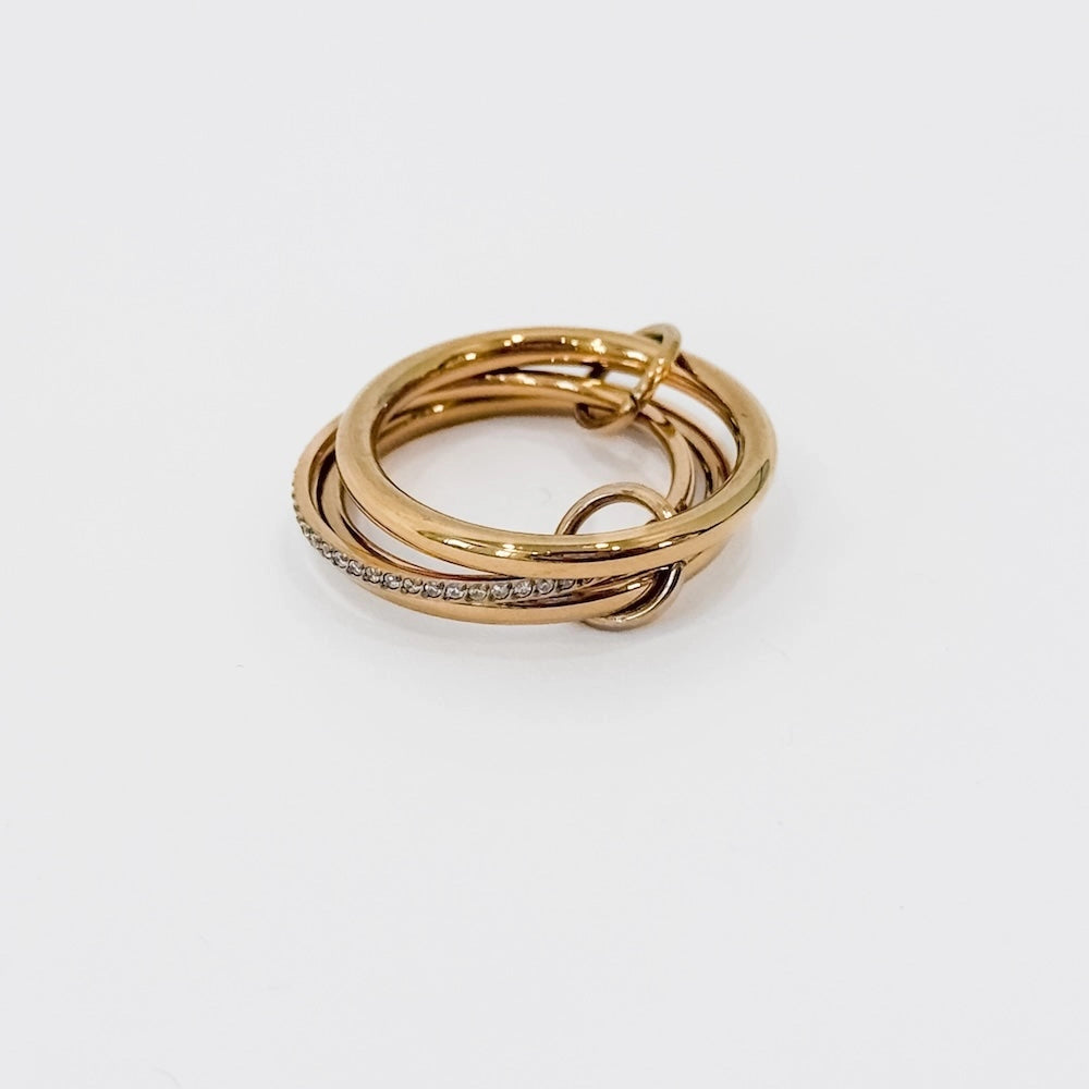 Layered in Diamonds Ring | Gold
