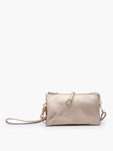 Riley Crossbody Bag | Rose Gold