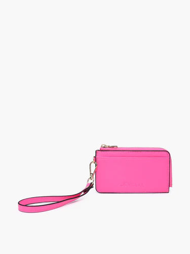 Annalise Wallet w/ Cardholder | Hot Pink
