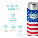 Swig Skinny Can Coolie | All American
