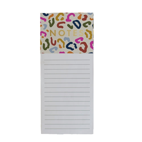 Magnetic Notepad | Leopard Notes