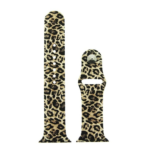 Silicone Watch Band | Leopard