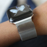 Magnetic Mesh Watch Band | Silver | Various Sizes