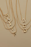 Gold Initial Necklace | Various
