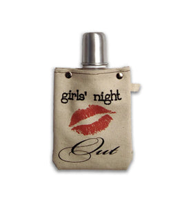 Tote+Able Canvas Flask | Girl's Night Out | 120ml
