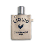 Tote+Able Canvas Flask | Liquid Courage | 120ml