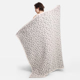 Comfy LUXE Leopard Blanket | Grey