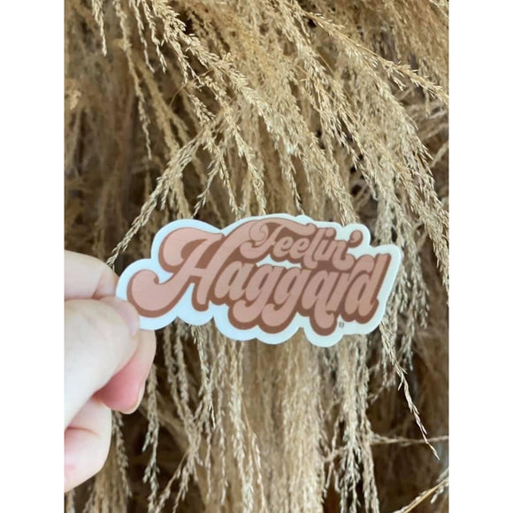 Feeling Haggard | Sticker