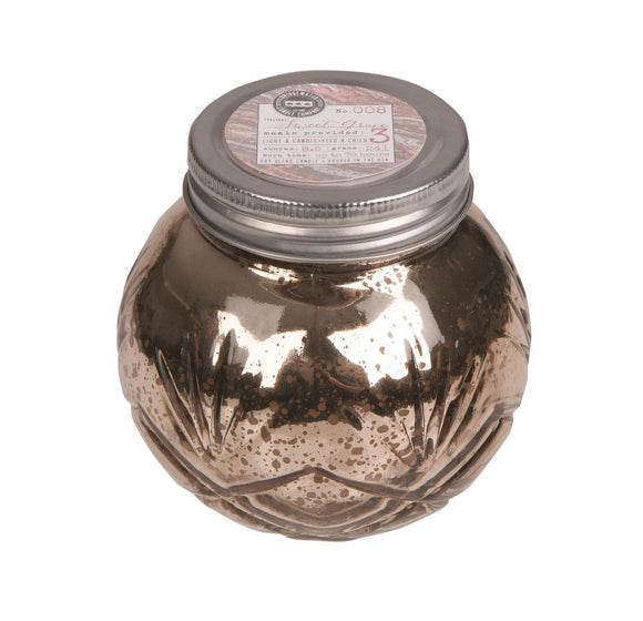 Sweet Grace Candle #008 | Mercury Glass Jar