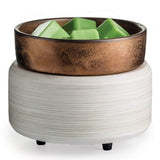 2-In-1 Classic Warmer | White Washed Bronze