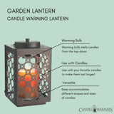 Garden Candle Warmer Lantern | Oil Rubbed Bronze