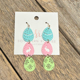 Egg Trio Earrings | Pastel