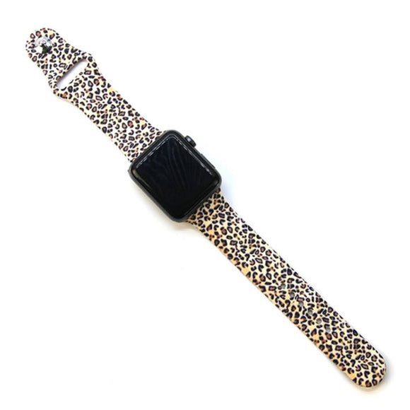 Silicone Watch Band | Small Leopard